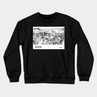 Boise - Idaho Crewneck Sweatshirt